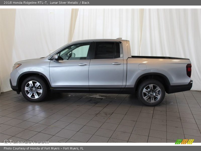 Lunar Silver Metallic / Black 2018 Honda Ridgeline RTL-T