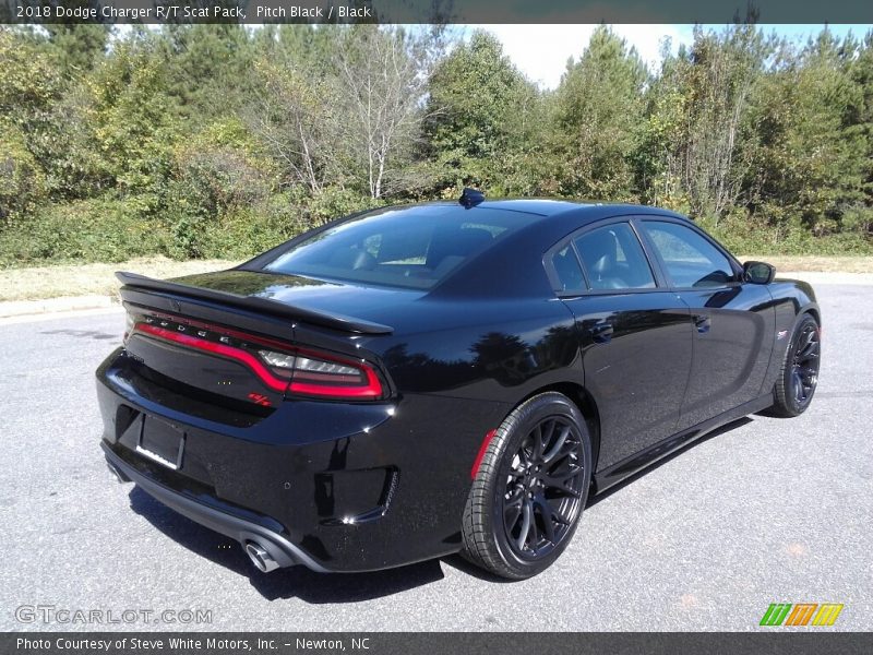 Pitch Black / Black 2018 Dodge Charger R/T Scat Pack
