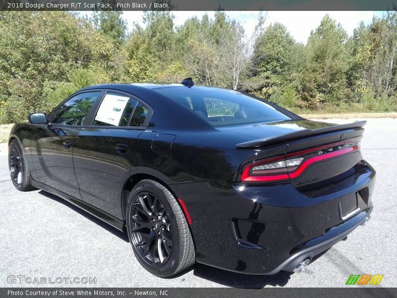 Pitch Black / Black 2018 Dodge Charger R/T Scat Pack
