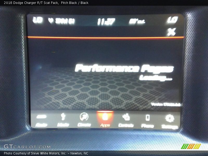 Pitch Black / Black 2018 Dodge Charger R/T Scat Pack