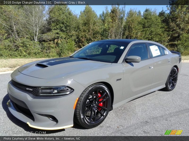 Destroyer Gray / Black 2018 Dodge Charger Daytona 392