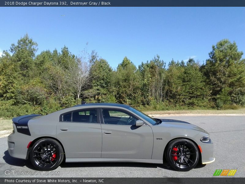 Destroyer Gray / Black 2018 Dodge Charger Daytona 392