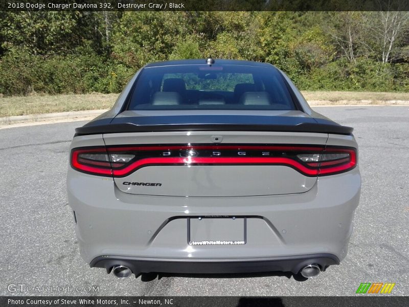 Destroyer Gray / Black 2018 Dodge Charger Daytona 392