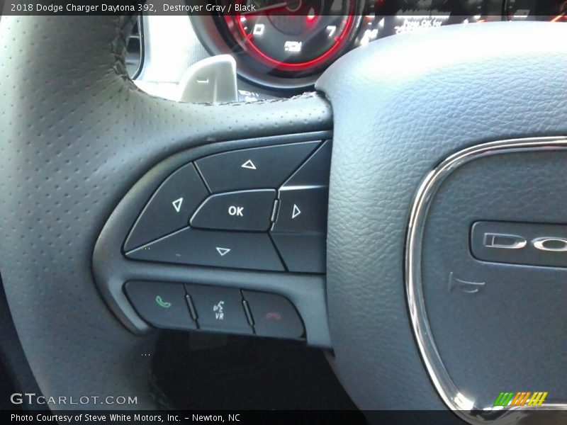 Destroyer Gray / Black 2018 Dodge Charger Daytona 392