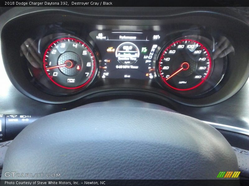 Destroyer Gray / Black 2018 Dodge Charger Daytona 392