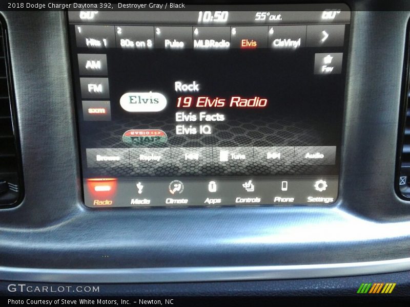 Destroyer Gray / Black 2018 Dodge Charger Daytona 392