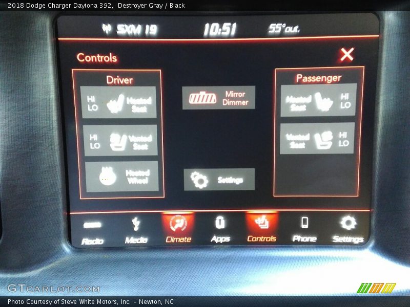 Destroyer Gray / Black 2018 Dodge Charger Daytona 392