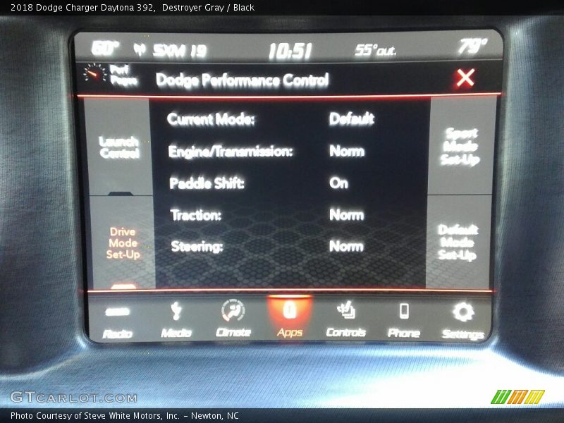 Destroyer Gray / Black 2018 Dodge Charger Daytona 392