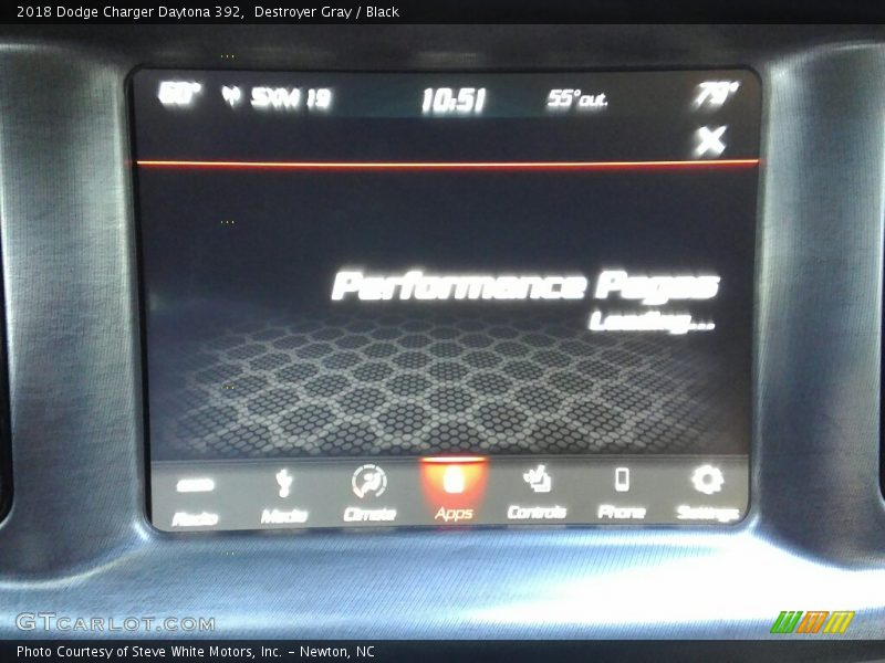 Destroyer Gray / Black 2018 Dodge Charger Daytona 392