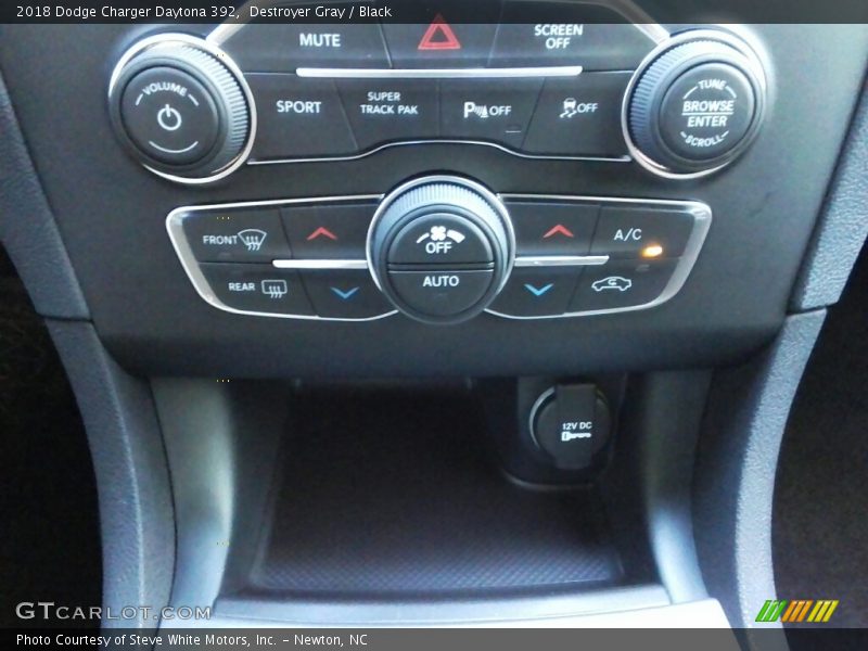 Destroyer Gray / Black 2018 Dodge Charger Daytona 392