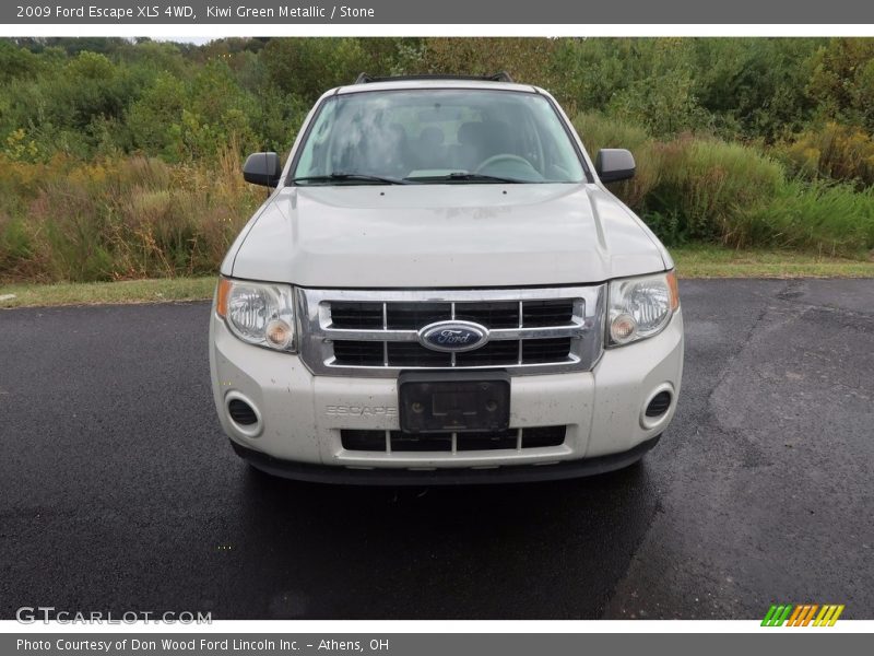 Kiwi Green Metallic / Stone 2009 Ford Escape XLS 4WD