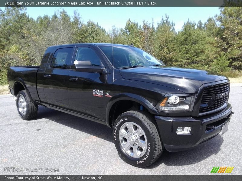 Front 3/4 View of 2018 2500 Laramie Longhorn Mega Cab 4x4