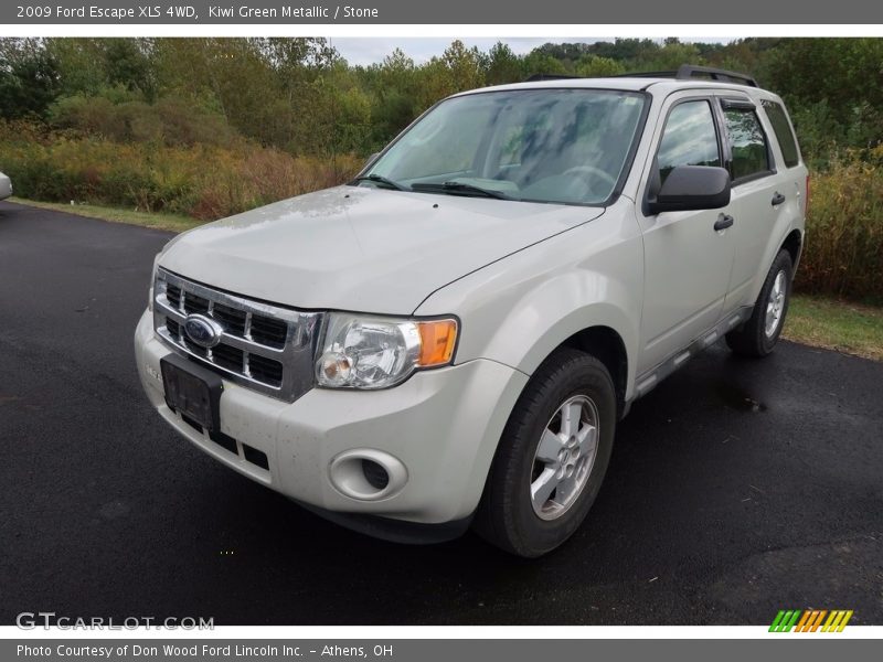 Kiwi Green Metallic / Stone 2009 Ford Escape XLS 4WD