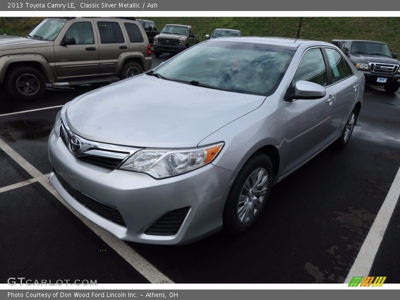 Classic Silver Metallic / Ash 2013 Toyota Camry LE