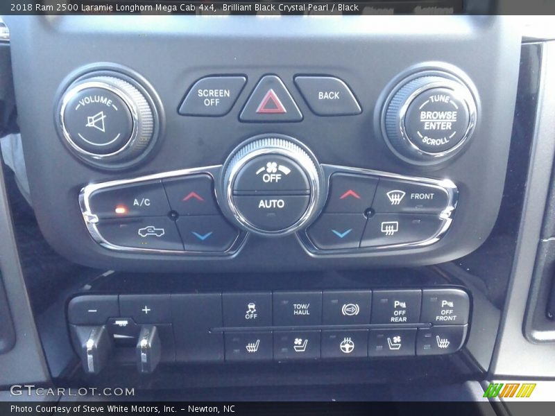 Controls of 2018 2500 Laramie Longhorn Mega Cab 4x4