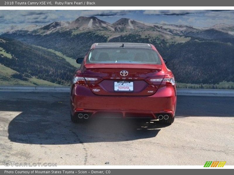 Ruby Flare Pearl / Black 2018 Toyota Camry XSE V6