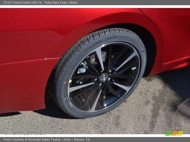 Ruby Flare Pearl / Black 2018 Toyota Camry XSE V6