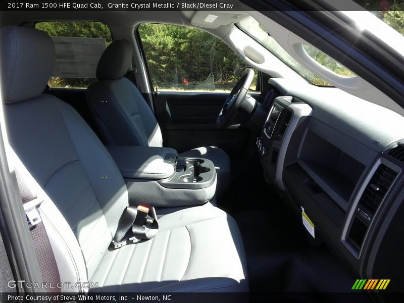 Granite Crystal Metallic / Black/Diesel Gray 2017 Ram 1500 HFE Quad Cab