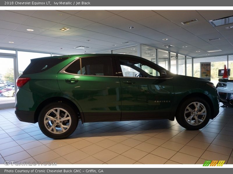 Ivy Metallic / Jet Black 2018 Chevrolet Equinox LT