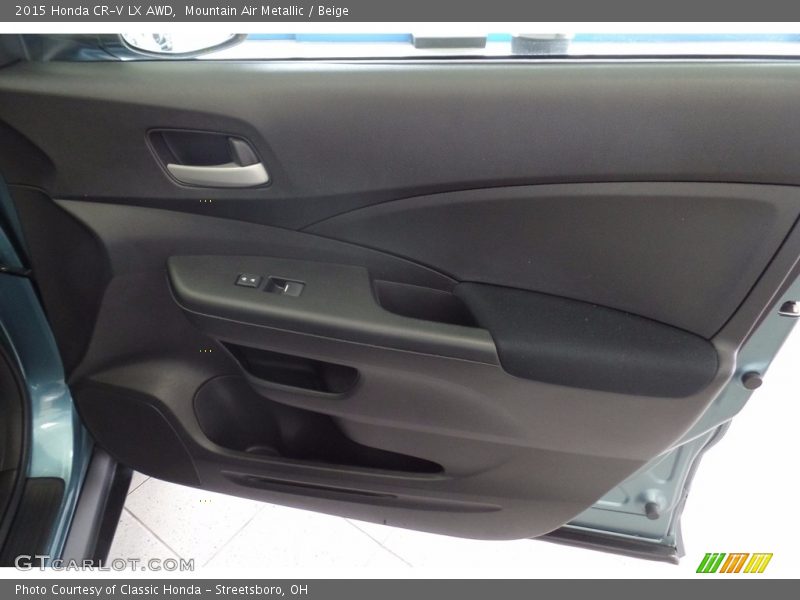 Mountain Air Metallic / Beige 2015 Honda CR-V LX AWD