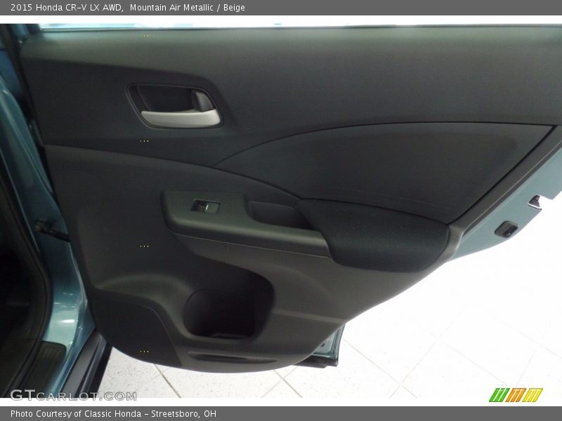 Mountain Air Metallic / Beige 2015 Honda CR-V LX AWD