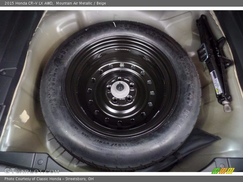 Mountain Air Metallic / Beige 2015 Honda CR-V LX AWD