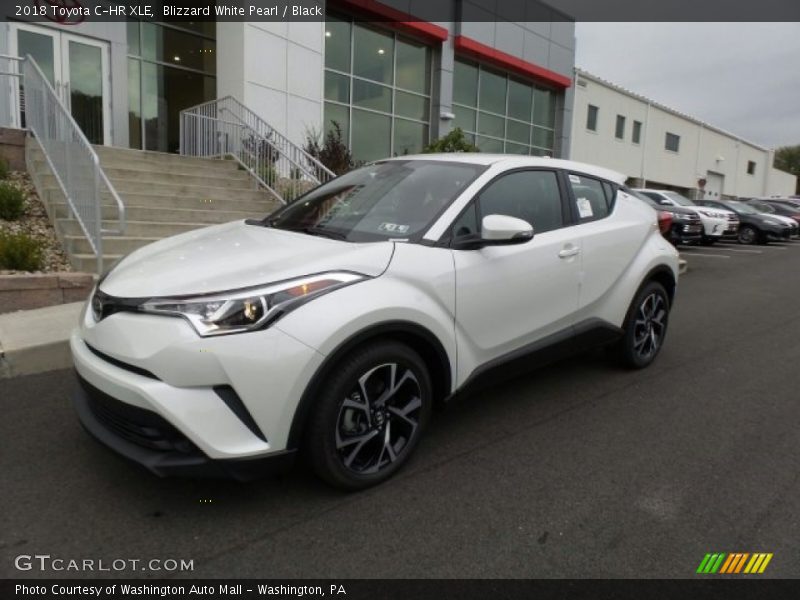 Blizzard White Pearl / Black 2018 Toyota C-HR XLE