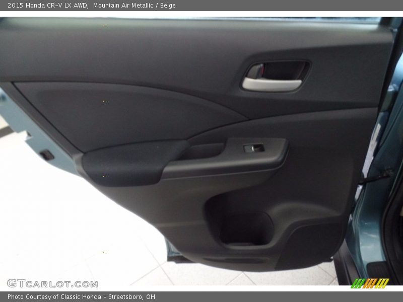 Mountain Air Metallic / Beige 2015 Honda CR-V LX AWD