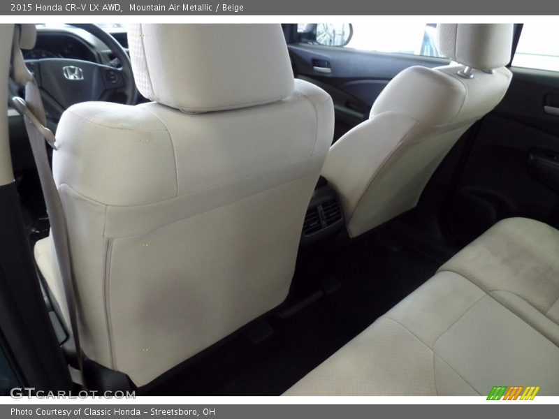 Mountain Air Metallic / Beige 2015 Honda CR-V LX AWD