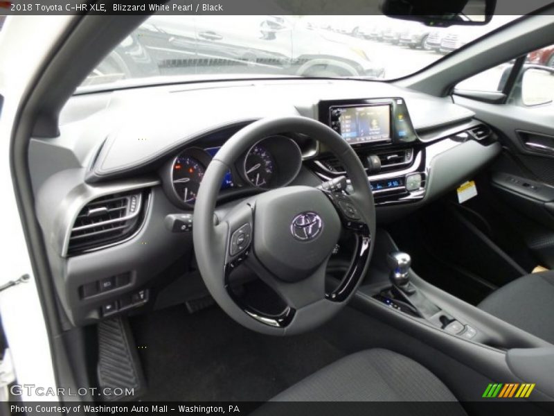Blizzard White Pearl / Black 2018 Toyota C-HR XLE