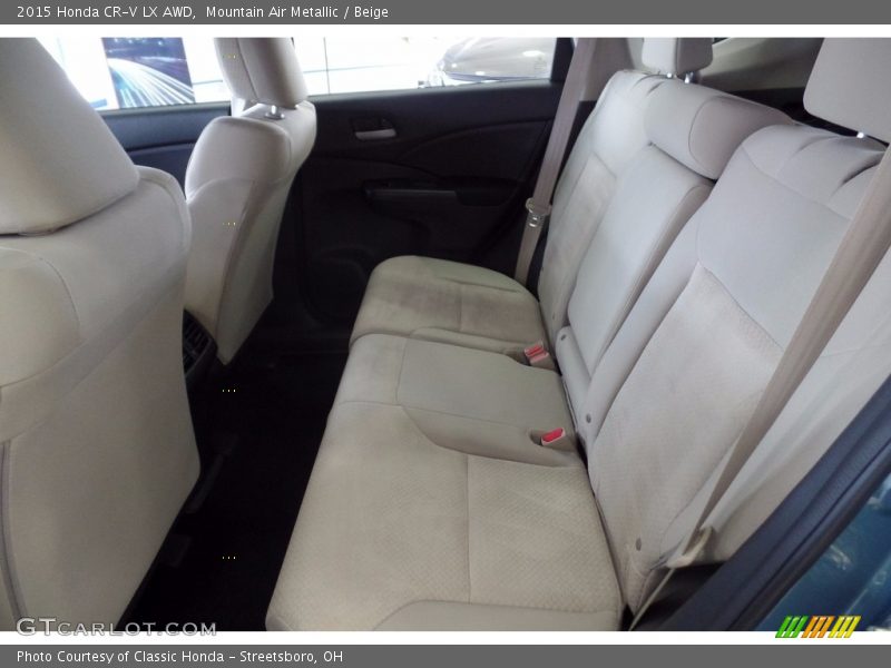 Mountain Air Metallic / Beige 2015 Honda CR-V LX AWD
