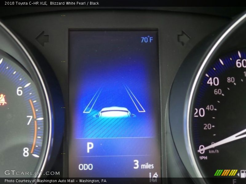 Blizzard White Pearl / Black 2018 Toyota C-HR XLE