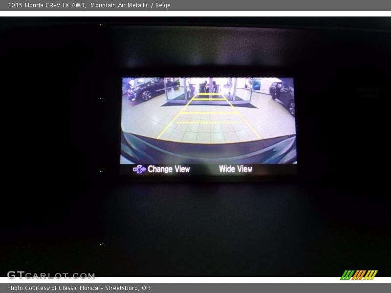 Mountain Air Metallic / Beige 2015 Honda CR-V LX AWD