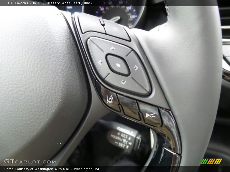Blizzard White Pearl / Black 2018 Toyota C-HR XLE