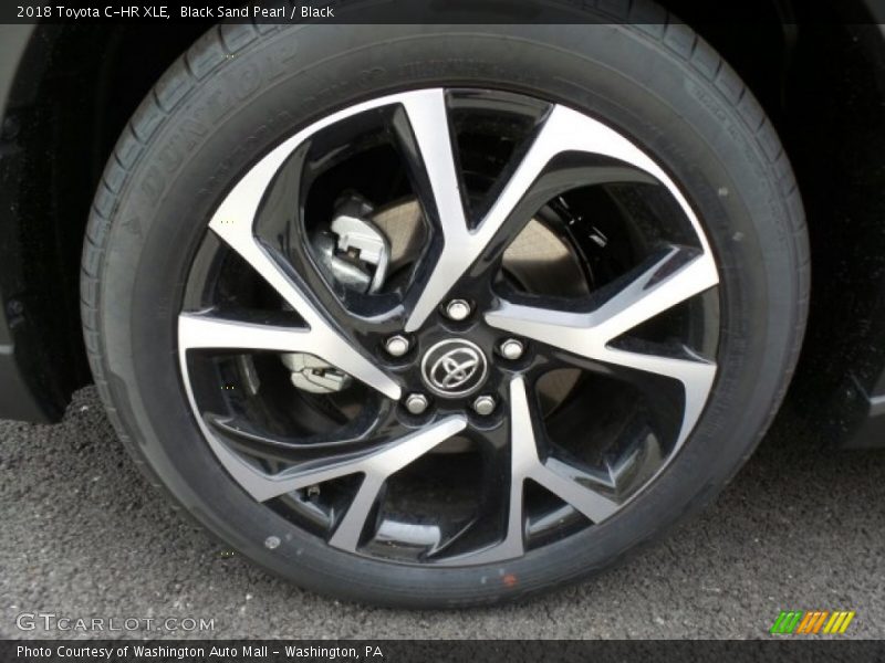 Black Sand Pearl / Black 2018 Toyota C-HR XLE