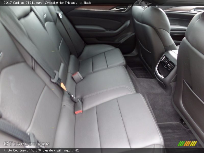 Rear Seat of 2017 CTS Luxury