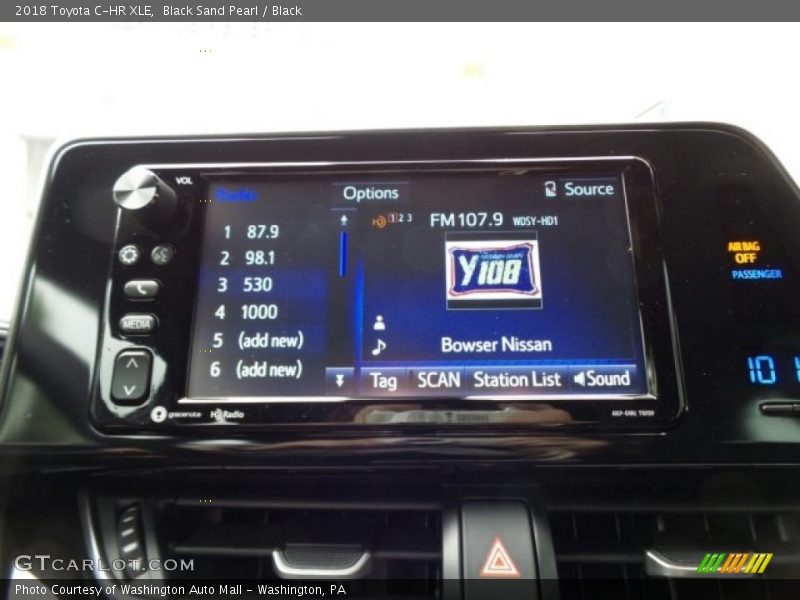 Black Sand Pearl / Black 2018 Toyota C-HR XLE