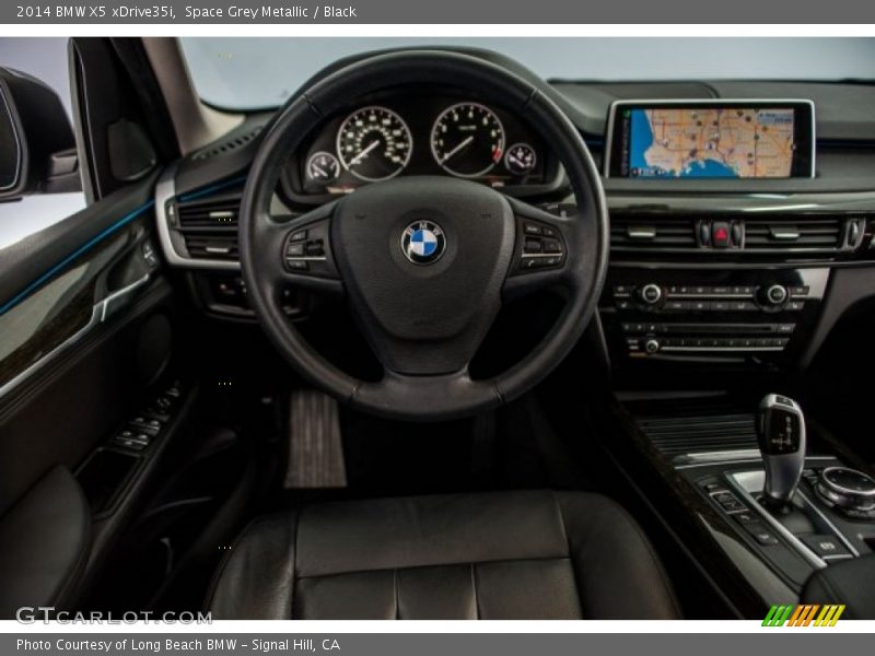 Space Grey Metallic / Black 2014 BMW X5 xDrive35i