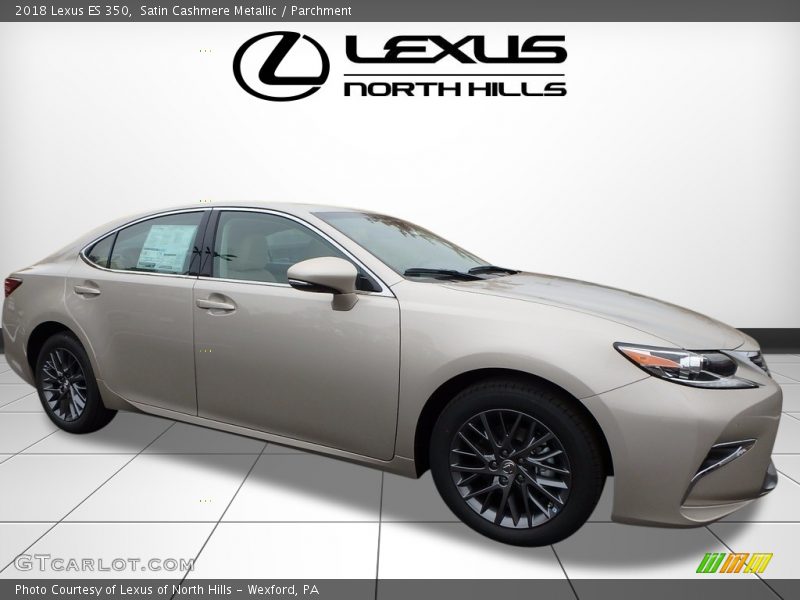 Satin Cashmere Metallic / Parchment 2018 Lexus ES 350