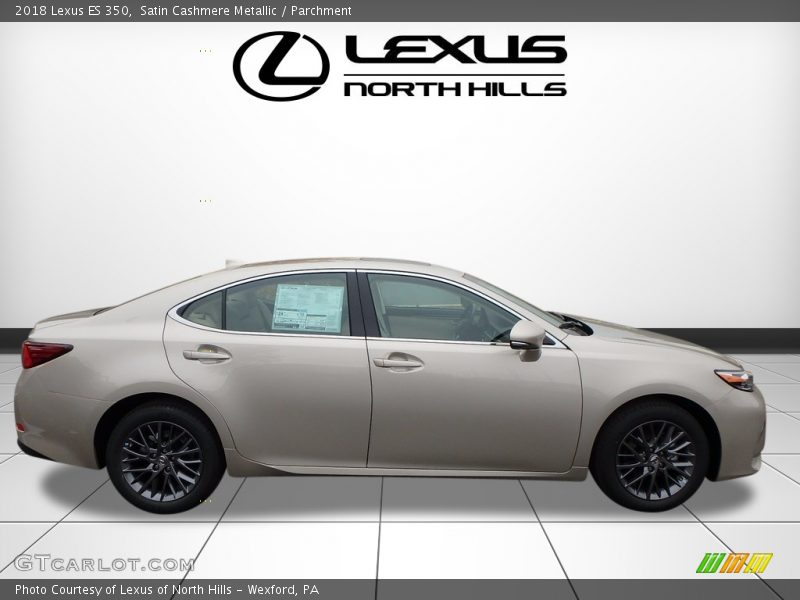 Satin Cashmere Metallic / Parchment 2018 Lexus ES 350