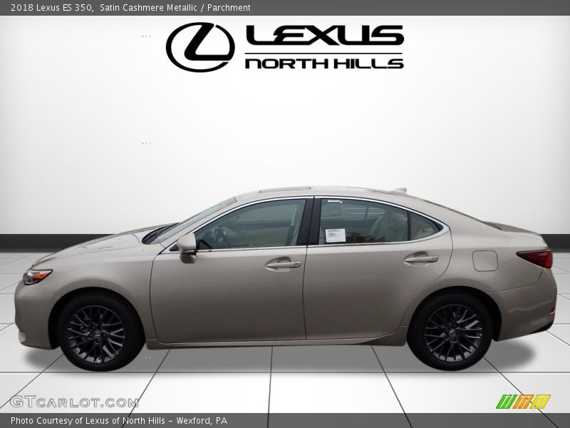 Satin Cashmere Metallic / Parchment 2018 Lexus ES 350