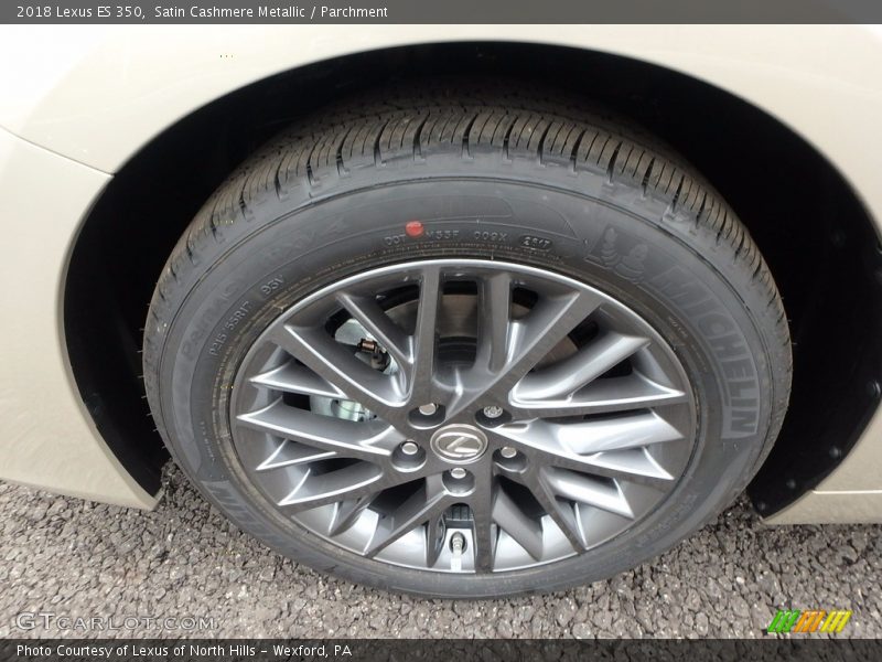 Satin Cashmere Metallic / Parchment 2018 Lexus ES 350