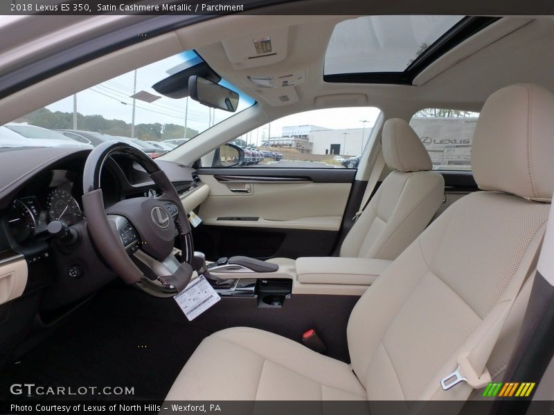 Satin Cashmere Metallic / Parchment 2018 Lexus ES 350