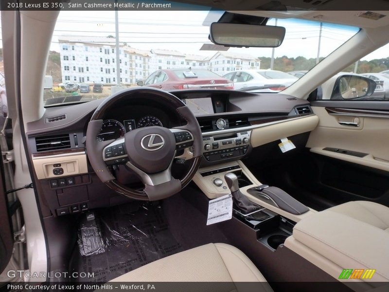  2018 ES 350 Parchment Interior