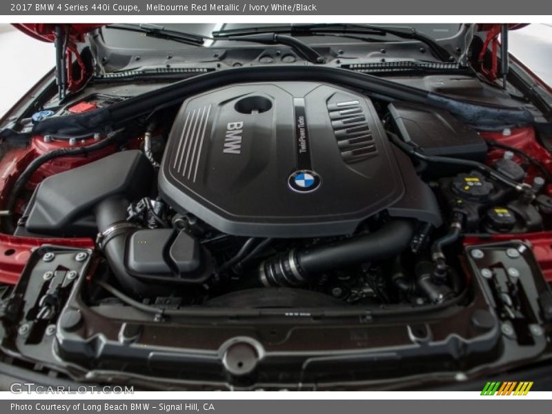  2017 4 Series 440i Coupe Engine - 3.0 Liter DI TwinPower Turbocharged DOHC 24-Valve VVT Inline 6 Cylinder