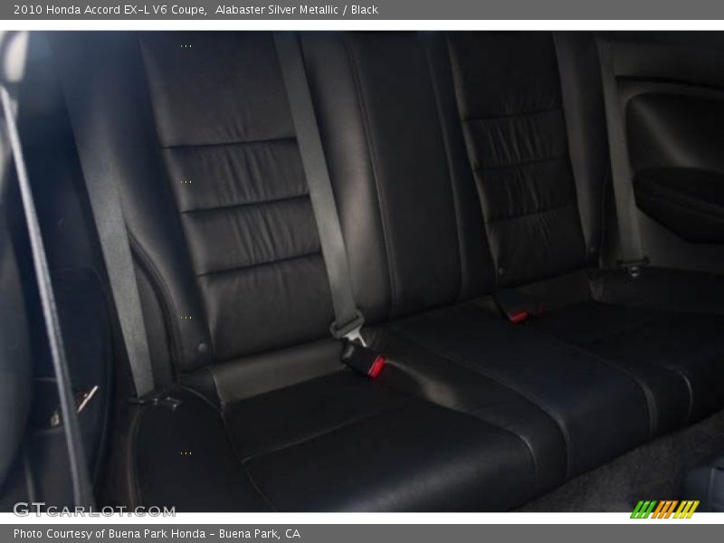 Alabaster Silver Metallic / Black 2010 Honda Accord EX-L V6 Coupe
