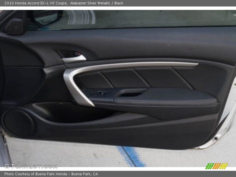 Alabaster Silver Metallic / Black 2010 Honda Accord EX-L V6 Coupe