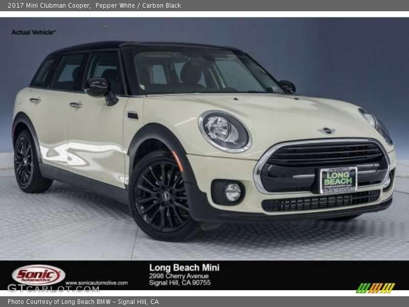 Pepper White / Carbon Black 2017 Mini Clubman Cooper