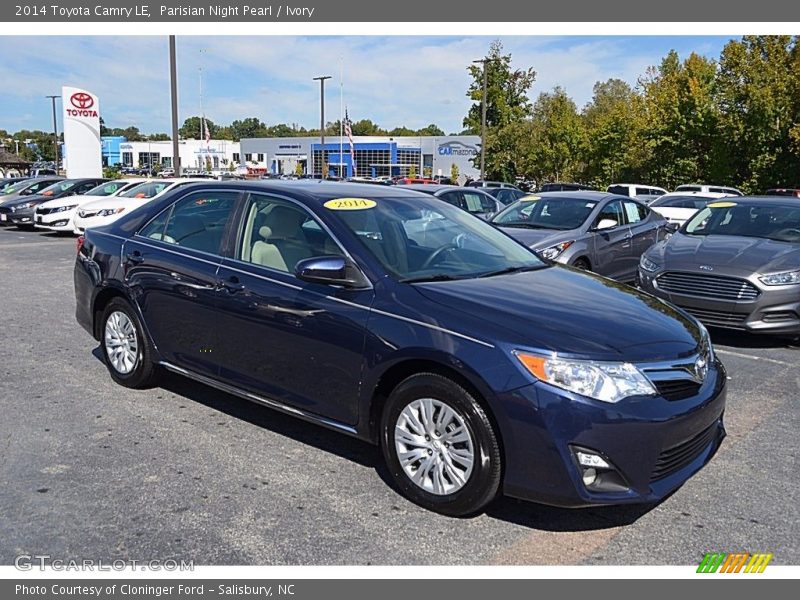 Parisian Night Pearl / Ivory 2014 Toyota Camry LE