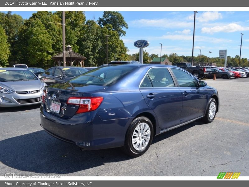 Parisian Night Pearl / Ivory 2014 Toyota Camry LE